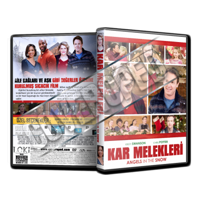 Kar Melekleri - Angel in The Snow Cover Tasarımı (Dvd Cover)